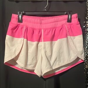 Lululemon Pink Athletic Shorts Sz 10